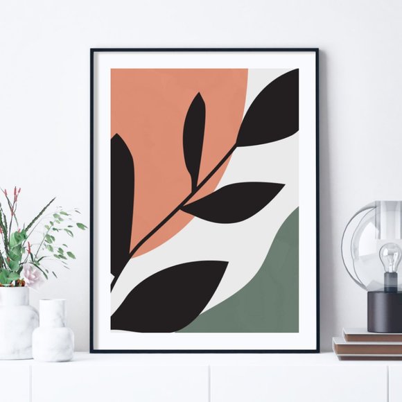 2/$35 Modern Minimalist Abstract Boho Wall Art Print Home Decor [No Frame] - Picture 3 of 6